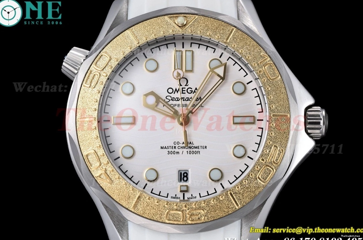 GDF SS 300m Dial White MY8215 Seamaster 42mm RU 0517